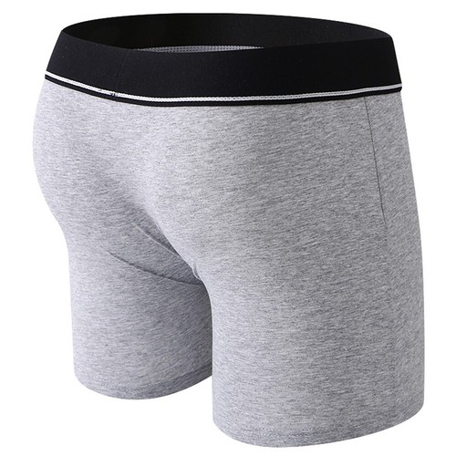 Herren Unterhose Open Pouch Loch Boxershorts Cockring Baumwolle Unterwäsche Boxershorts - Bild 15 von 45