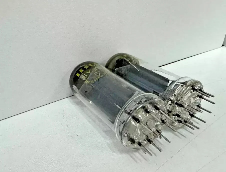 Tubo rectificador de media onda Tesla 6Y50 cátodo de óxido calentado indirectamente Foto 2 de 3