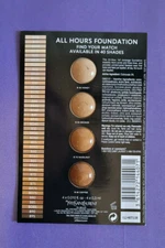Yves Saint Laurent All Hours Foundation Sample: Honey, Bronze, Hazelnut & Coffee