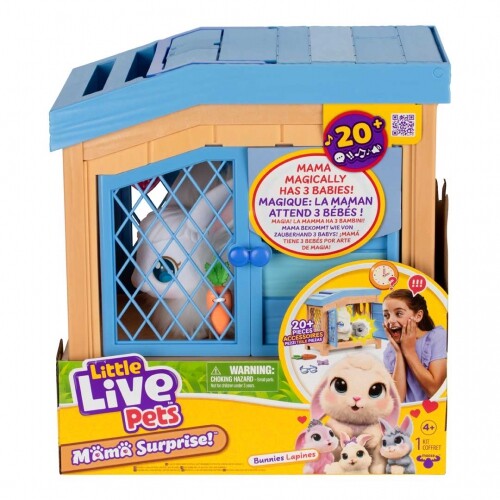 Moose - Little Live Pets Mama Surprise Bunny Playset
