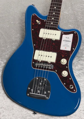 Fender / MIJ Hybrid II Jazzmaster Forest Blue Electric Guitar - Picture 1 of 10
