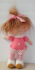 Kisses 14" Cloth Rag Doll *Vivian Greene Comic *Goldberger Doll *Pink Rare 1970s