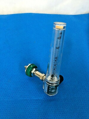 Ohmeda Oxygen Flowmeter with Hose Adapter.