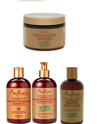 Shea Moisture Manuka Honig & Mafura Öl Intensiv Range - RM48