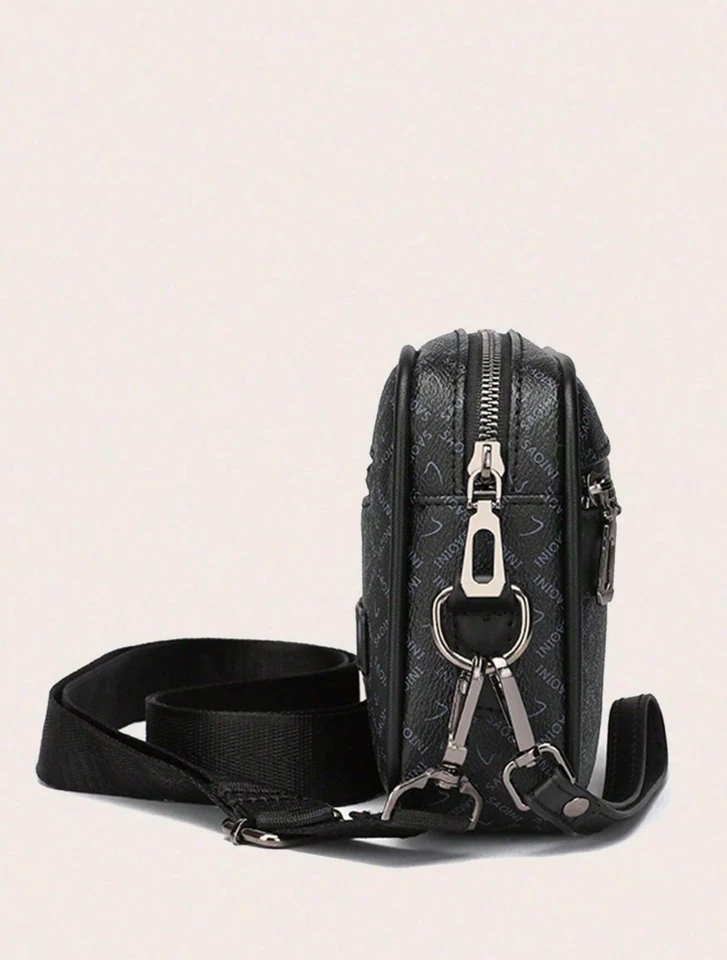 Bolso Monedero Carteras Para Hombre Billetera en Piel de Cuero Bolsas de Mano - Imagem 4 de 4