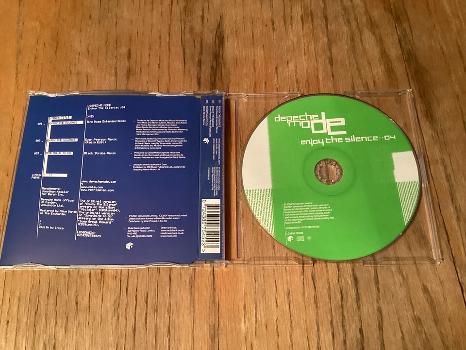 Depeche Mode Enjoy The Silence 04 CD Single ED° LIMITEE CD2 2004 EUROPE NM/VG - Photo 3/3