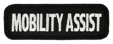 MOBILITY ASSIST Sew-on SD-014 Service Dog Embroidered Patch 3"X1" FREE SHIP