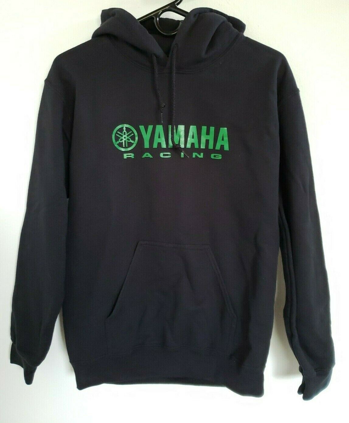 Gildan Yamaha Racing Black Pullover Hoodie Sweate… - image 1