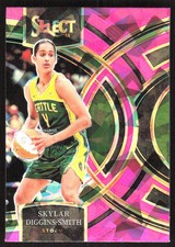 8221F 2024 Panini Select WNBA #193 Skylar Diggins-Smith Pink Ice Prizms
