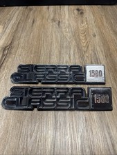 Oem 1981 1982 1983 1984 1985 1986 1987 Gmc Sierra Classic 1500 Emblem Badge Set