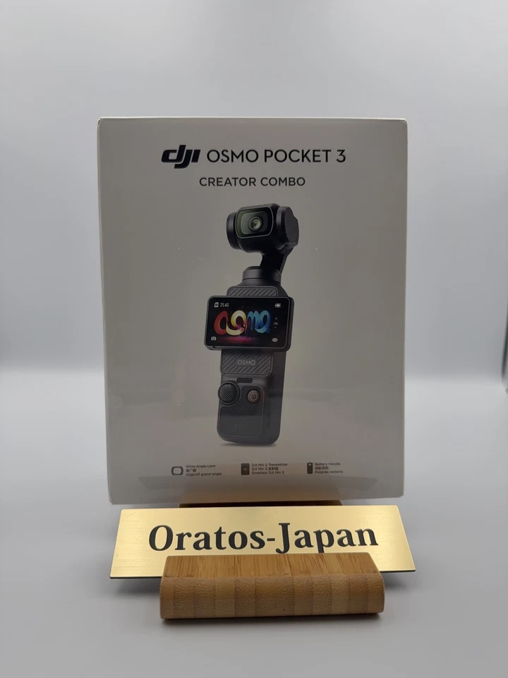 DJI Osmo Pocket 3 Kreativ Combo 4K Gimbal-Kamera