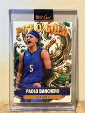 Wild Card Pot O' Gold Paolo Banchero TRUE 1/1 Basketball 2026 trading card