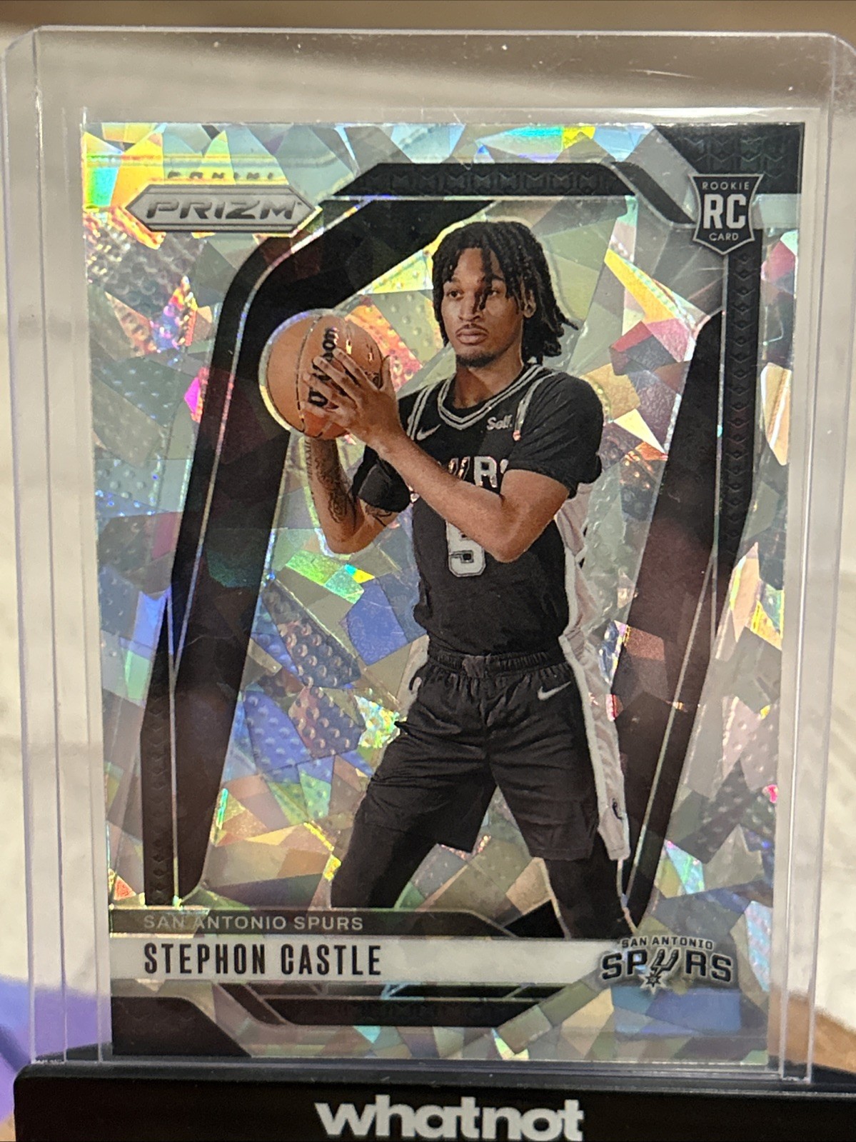 2024-25 Panini Prizm - Stephon Castle #234 Ice Prizm (RC)