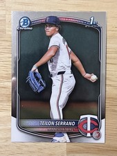 2025 Bowman Chrome - Teilon Serrano #BCP-188 (1st Bowman) - TWINS