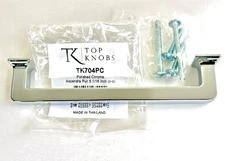 Top Knobs TK704PC Ascendra Pull 5 1/16" (c-c) Polished Chrome