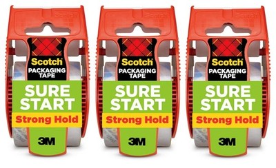 3M Scotch 1.88 in. W X 800 in. L Heavy-Duty Packaging Tape with Dispenser 3-Pack