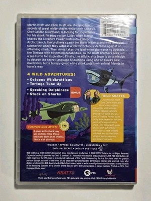 Wild Kratts: Shark-tastic! DVD REGION 1 (2015) PBS Kids -- NEW