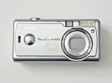 Canon PowerShot A400 Digital Camera 3.2MP With 1GB SD Card Tested  Working
