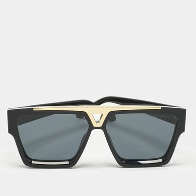 Louis Vuitton BlackGold Tone Z1502E 11 Evidence Sunglasses | eBay