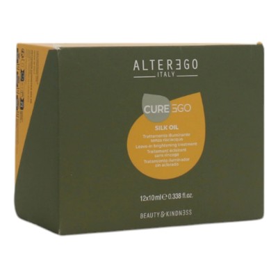 Alter Ego CureGo Silk Oil Leave-In Brightening Treatment 12x10 ml 0.338 oz