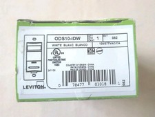 Leviton ODS10-IDW 120/277V Wall Switch Occupa...