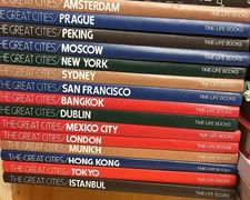 Time Life The GREAT CITIES Series Books '70s HC - U CHOOSE - *Buy More & Save*