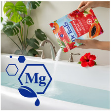 Dr Teal's Hawaiian Bliss Epsom Salt Magnesium Soak, Papaya  Hibiscus, 3 lbs