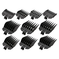 Hair Clipper Guards Set 10 Pieces Hair Trimming Cutter Combs Guides Replacement 
