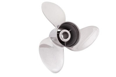 Solas Propeller 15 x 14 für Johnson Evinrude 90-300PS 3-Blatt 15 Zähne Edelstahl