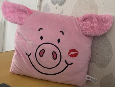 M&S MARKS AND SPENCERS PERCY SCHWEIN VALENTINSTAGSKISSEN KISSEN MIT OHREN KUSS NIEDLICH