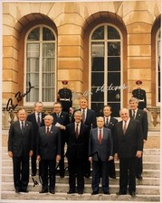 G7 1991 Summit Photo Signed Bush, Gorbachev and Mulroney Beckett