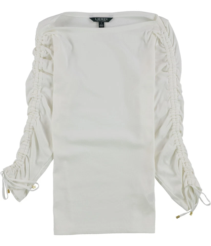 Blusa Pulôver Feminina Ralph Lauren Sazana, Branco Marfim, M