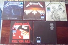 Metallica. 5 SEALED NEW Heavy Metal Walmart Colored Vinyl LP Lot