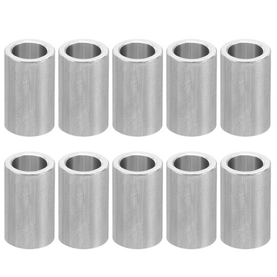 #ad #ad 10Pcs M4 Aluminum Spacers Metal Spacer Aluminum 4.1mm ID x 6mm OD x 10mm L $22.07