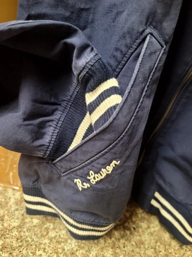 POLO RALPH LAUREN EMBROIDERED CANVAS PATCH JACKET SZ XXL BNWT $355.00 FREE SHIP image 6