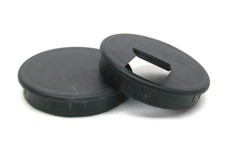 10 PACK NEW HARDWARE CONCEPTS HW6660 BLK 3 1/2" WIRE MANAGEMENT CABLE GROMMET LD