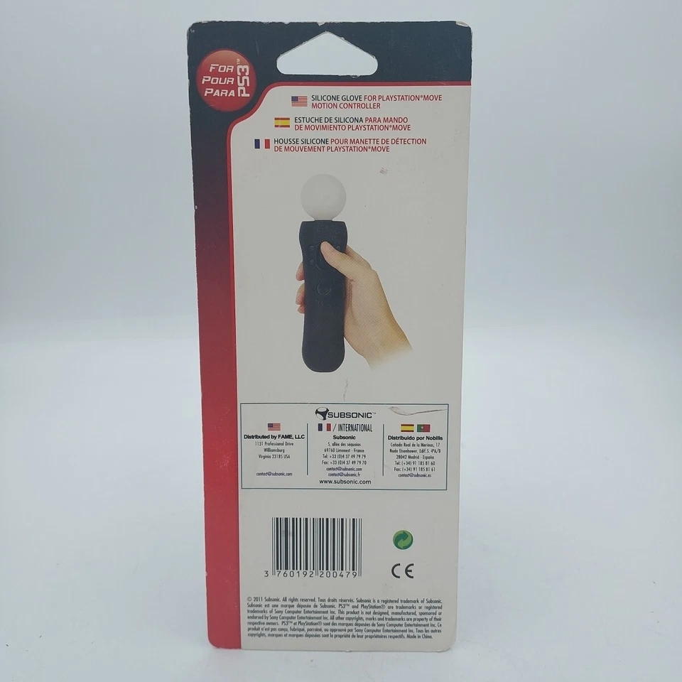 Subsonic PS3 Silicone Glove For Playstation Move Motion Controller - Image 2 of 4
