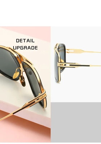 Occhiali da sole uomo classici lusso glamour marca moda occhiali da sole per donna - Foto 5 di 32