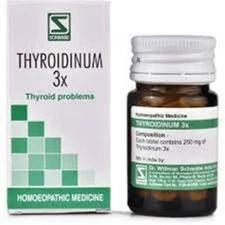 Dr. Willmar Schwabe THYROIDINUM 3X Tab used in homoeopathy Free Shipping