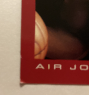 Vintage Air Jordan Insert Cards #3, #4, #5, #8, #10, #11,#12, #13