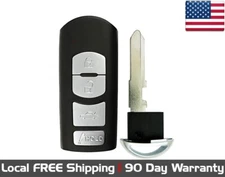 1x New Replacement Key Fob Remote For Select Mazda Vehicles (Read Description)