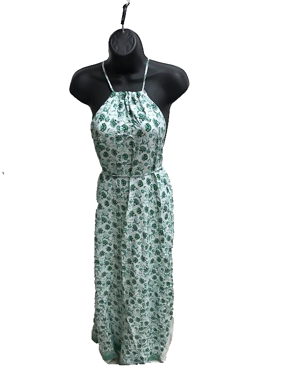 Urban Outfitters Floral Green Maxi Dress Women's, Size M | eBay