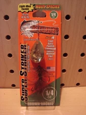Joes Flies Super Striker 1/4 oz Brown Hackle NEW