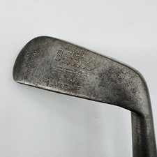 Antique Thos E Wilson Mashie Special Hickory Shaft Original Grip Wrap RH