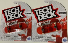 📛 Tech Deck PLAN B Mini Fingerboard “GUSTAVO” 🆕👉LOT OF TWO👈