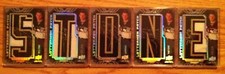(HCW) 2008-09 UD Black RYAN STONE Auto Lettermen Nameplate RC Autograph Set