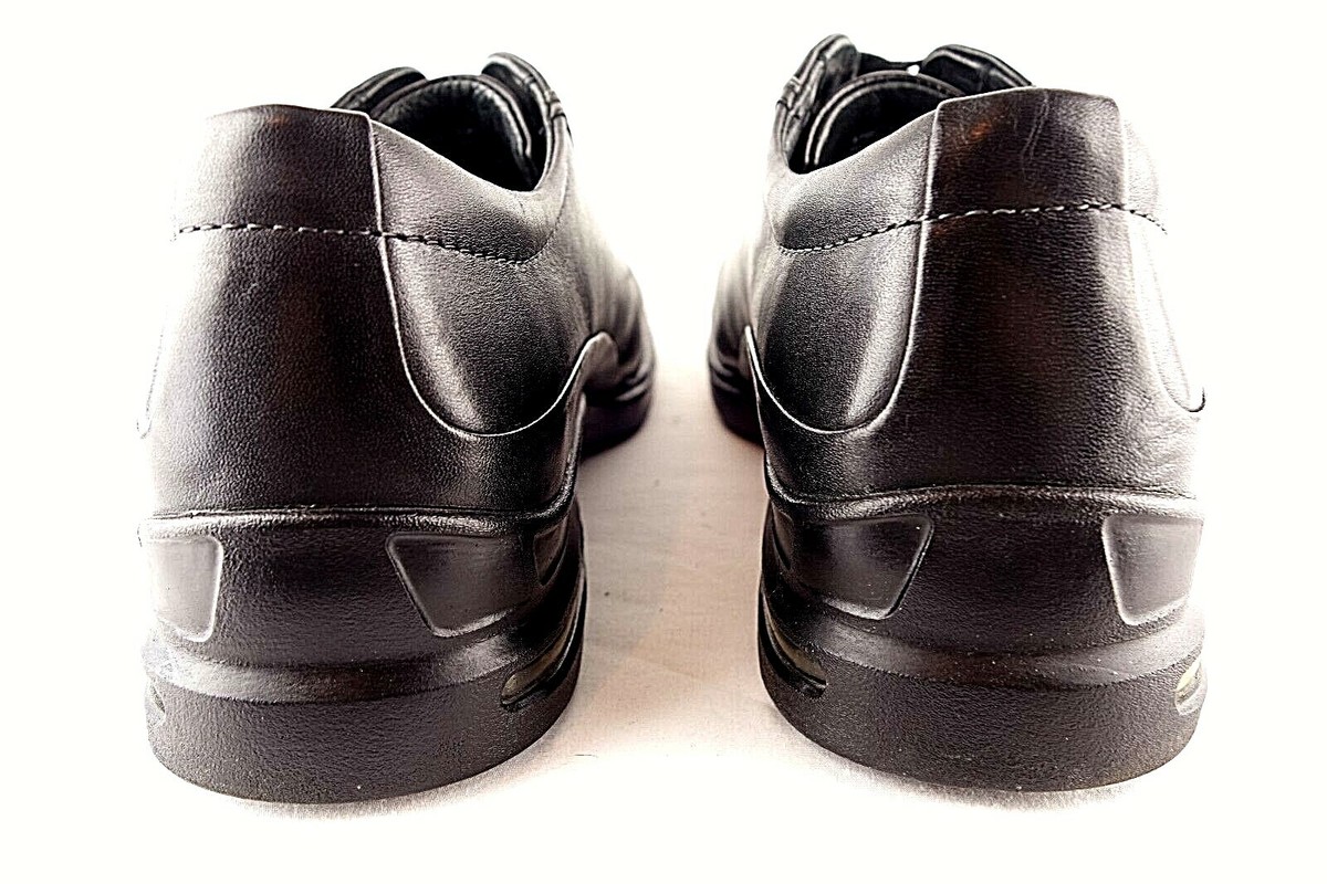 ROCKPORT Black LEATHER Signature Series Men display picture 1