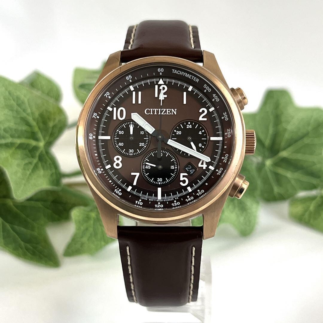 CITIZEN ECO-DRIVE B620-S086213 leather Men 