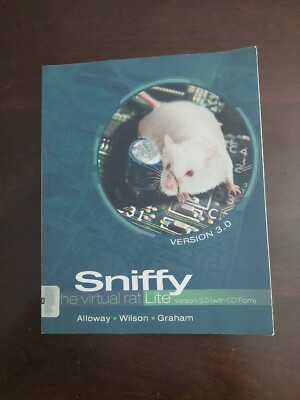 Sniffy the Virtual Rat Lite, Version 3. 0 (with CD-ROM) by Greg Wilson, Tom...