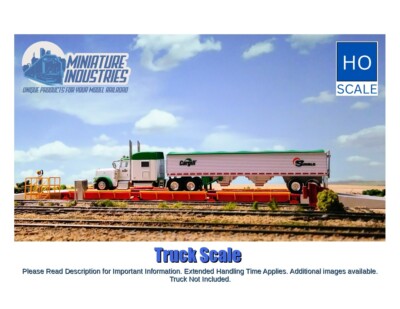 HO Scale Truck Scale Kit for Grain Elevator Structures 1:87